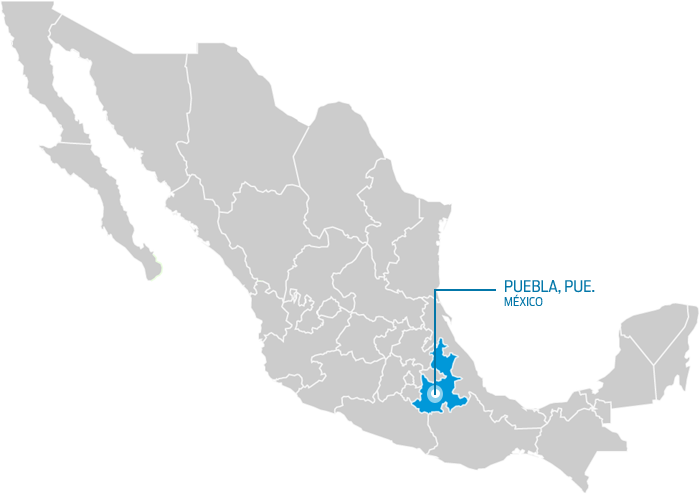 Mexico, map